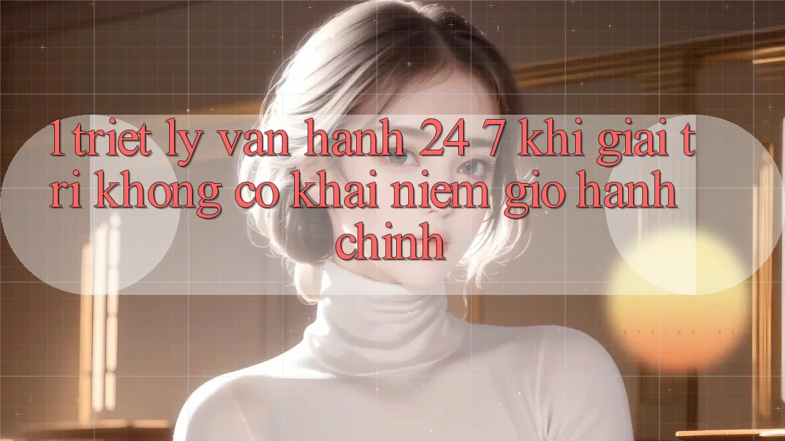 1. Triết Lý Vận Hành 24/7: Khi Giải Trí Không Có Khái Niệm “Giờ Hành Chính”
