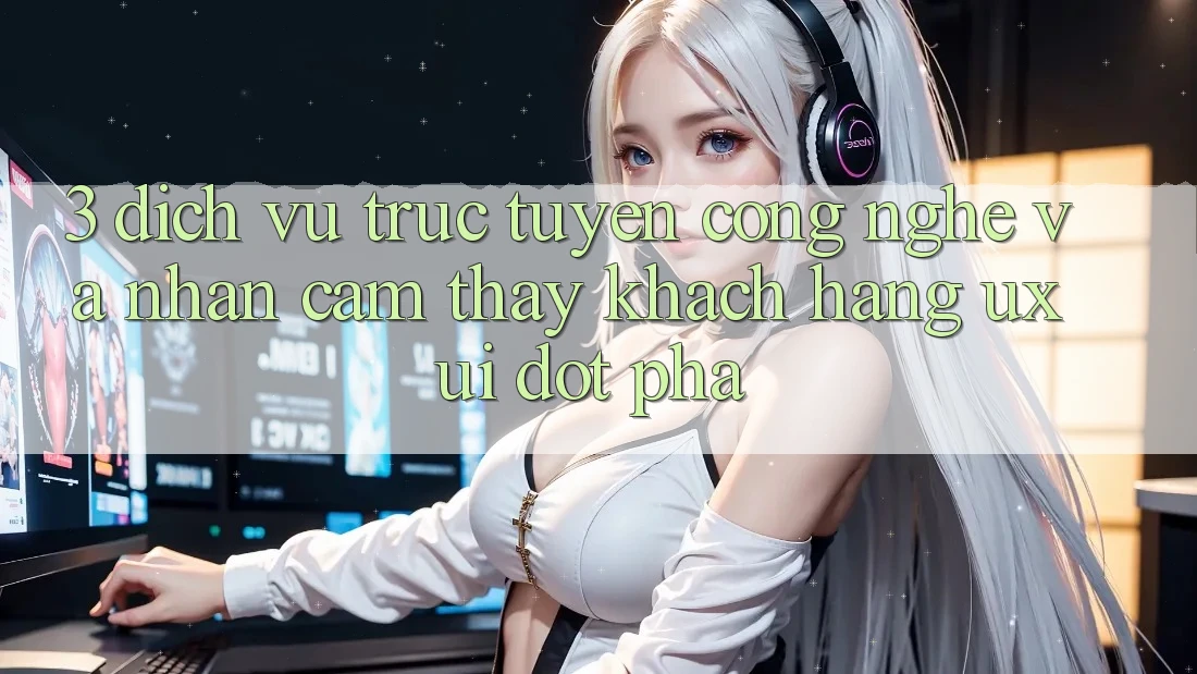 3. Dịch vụ trực tuyến Công Nghệ Và Nhận cảm thấy Khách hàng (UX/UI) Đột Phá 3. Dịch vụ trực tuyến Công Nghệ Và Nhận cảm thấy Khách hàng (UX/UI) Đột Phá