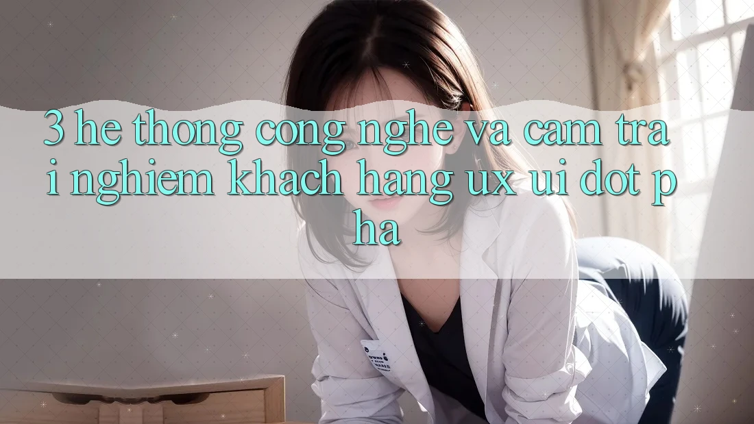 3. Hệ thống Công Nghệ Và Cảm trải nghiệm Khách hàng (UX/UI) Đột Phá