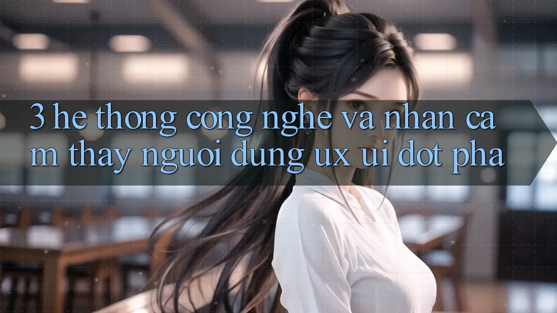 3. Hệ thống Công Nghệ Và Nhận cảm thấy Người Dùng (UX/UI) Đột Phá