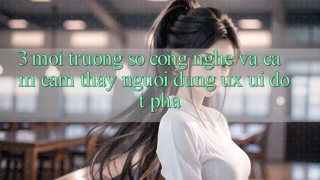 3. Môi trường số Công Nghệ Và Cảm cảm thấy Người Dùng (UX/UI) Đột Phá