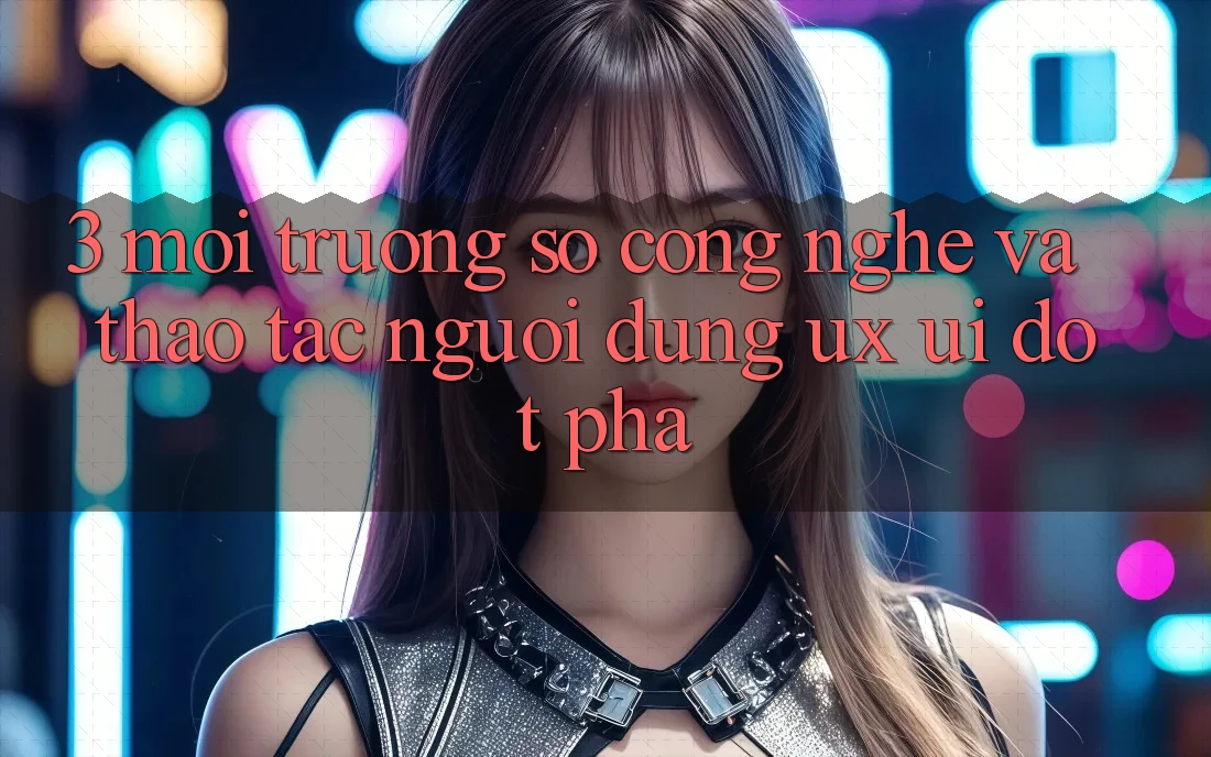 3. Môi trường số Công Nghệ Và Thao tác Người Dùng (UX/UI) Đột Phá 3. Môi trường số Công Nghệ Và Thao tác Người Dùng (UX/UI) Đột Phá