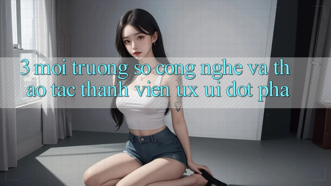 3. Môi trường số Công Nghệ Và Thao tác Thành viên (UX/UI) Đột Phá