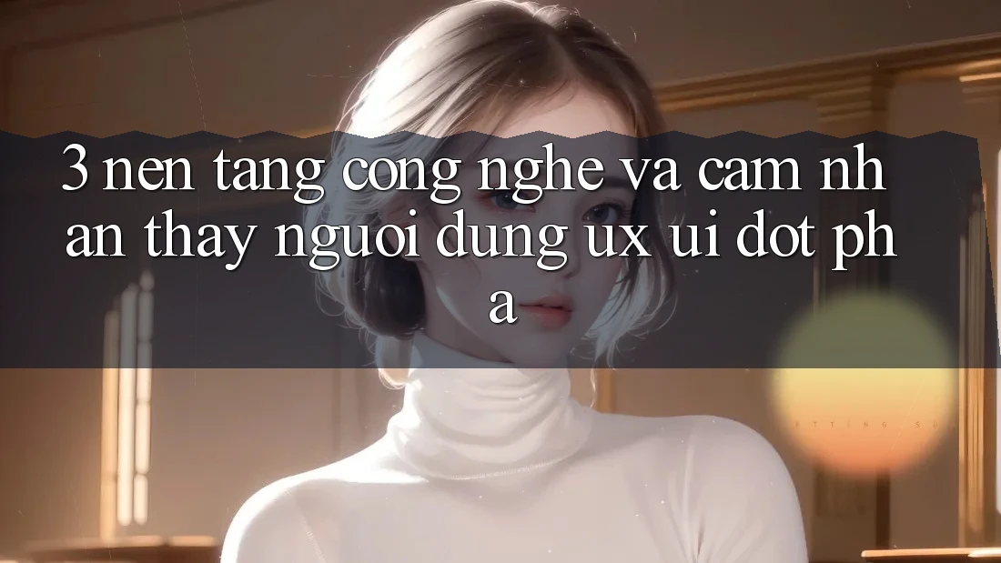 3. Nền Tảng Công Nghệ Và Cảm nhận thấy Người Dùng (UX/UI) Đột Phá