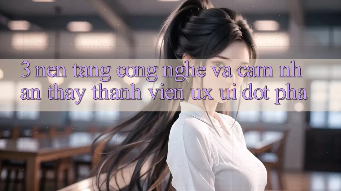 3. Nền Tảng Công Nghệ Và Cảm nhận thấy Thành viên (UX/UI) Đột Phá