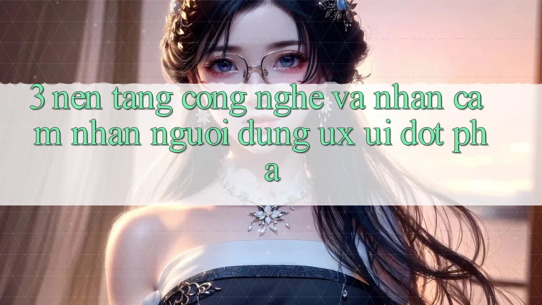 3. Nền Tảng Công Nghệ Và Nhận cảm nhận Người Dùng (UX/UI) Đột Phá 3. Nền Tảng Công Nghệ Và Nhận cảm nhận Người Dùng (UX/UI) Đột Phá