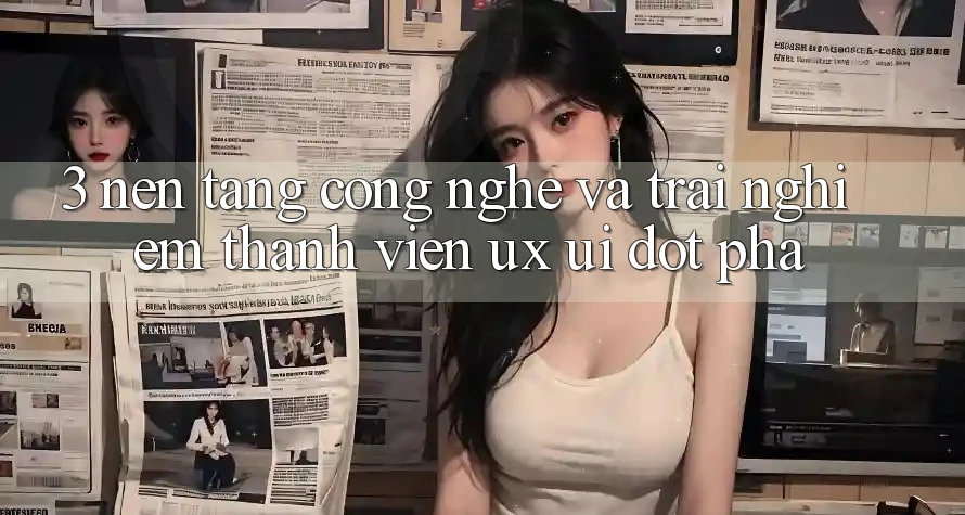 3. Nền Tảng Công Nghệ Và Trải Nghiệm Thành viên (UX/UI) Đột Phá 3. Nền Tảng Công Nghệ Và Trải Nghiệm Thành viên (UX/UI) Đột Phá