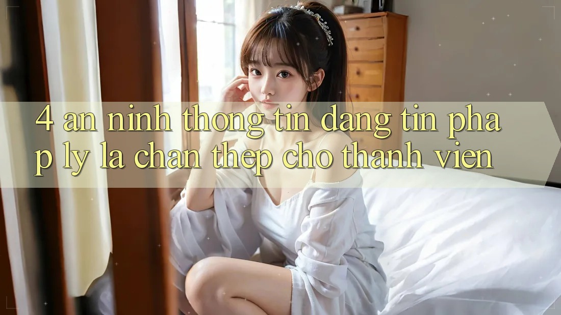 4. An ninh Thông Tin & Đáng tin Pháp Lý: Lá Chắn Thép Cho Thành viên