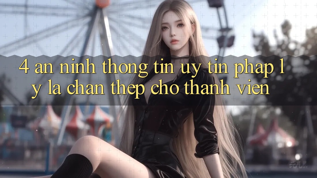 4. An ninh Thông Tin & Uy Tín Pháp Lý: Lá Chắn Thép Cho Thành viên