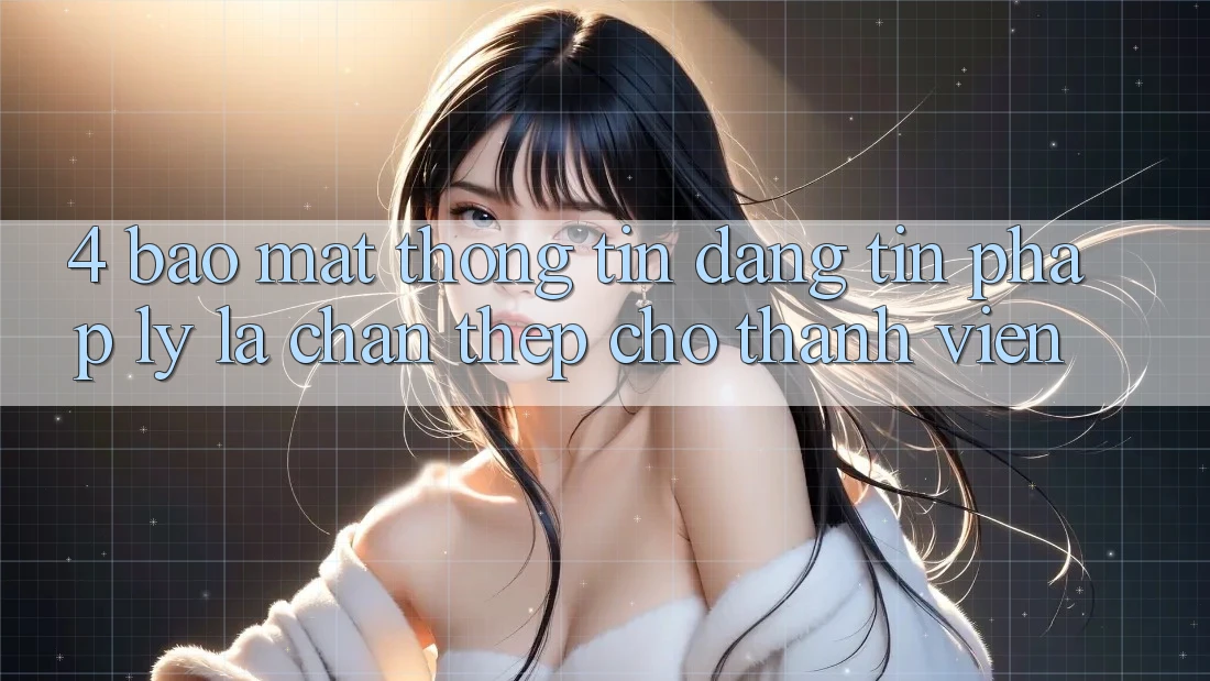 4. Bảo Mật Thông Tin & Đáng tin Pháp Lý: Lá Chắn Thép Cho Thành viên