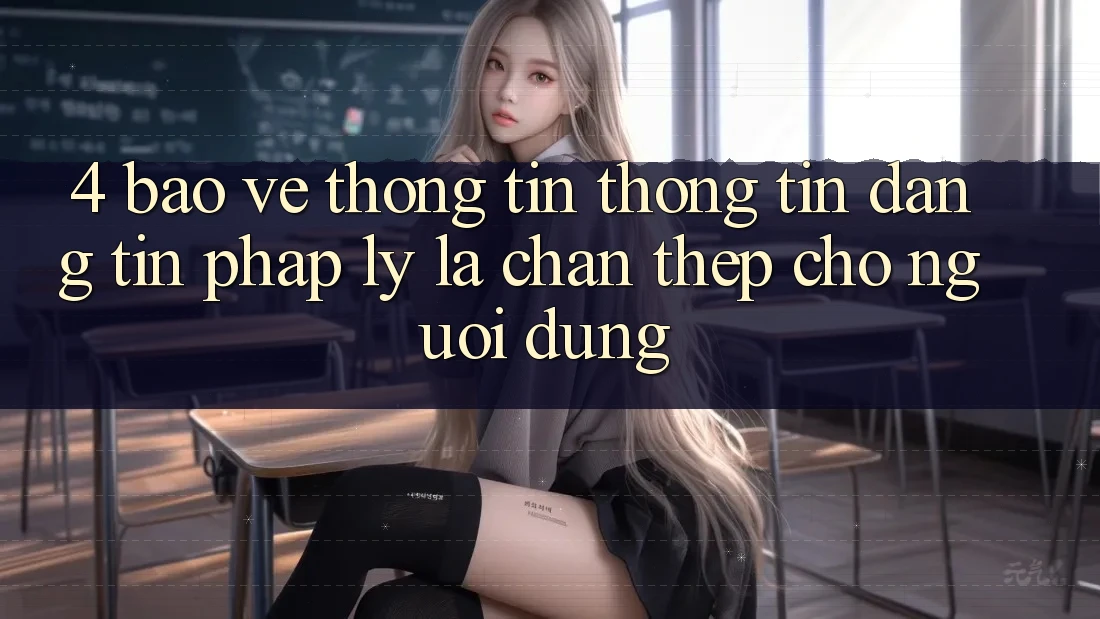 4. Bảo vệ thông tin Thông Tin & Đáng tin Pháp Lý: Lá Chắn Thép Cho Người dùng