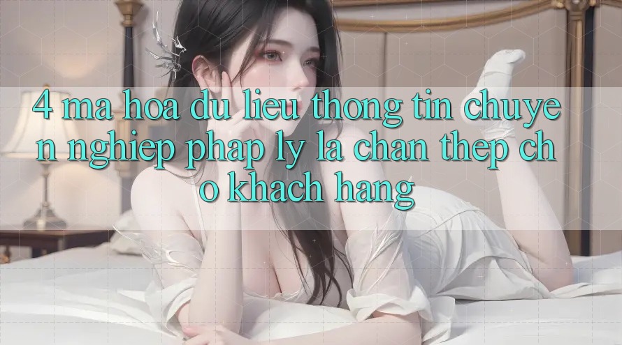 4. Mã hóa dữ liệu Thông Tin & Chuyên nghiệp Pháp Lý: Lá Chắn Thép Cho Khách hàng 4. Mã hóa dữ liệu Thông Tin & Chuyên nghiệp Pháp Lý: Lá Chắn Thép Cho Khách hàng