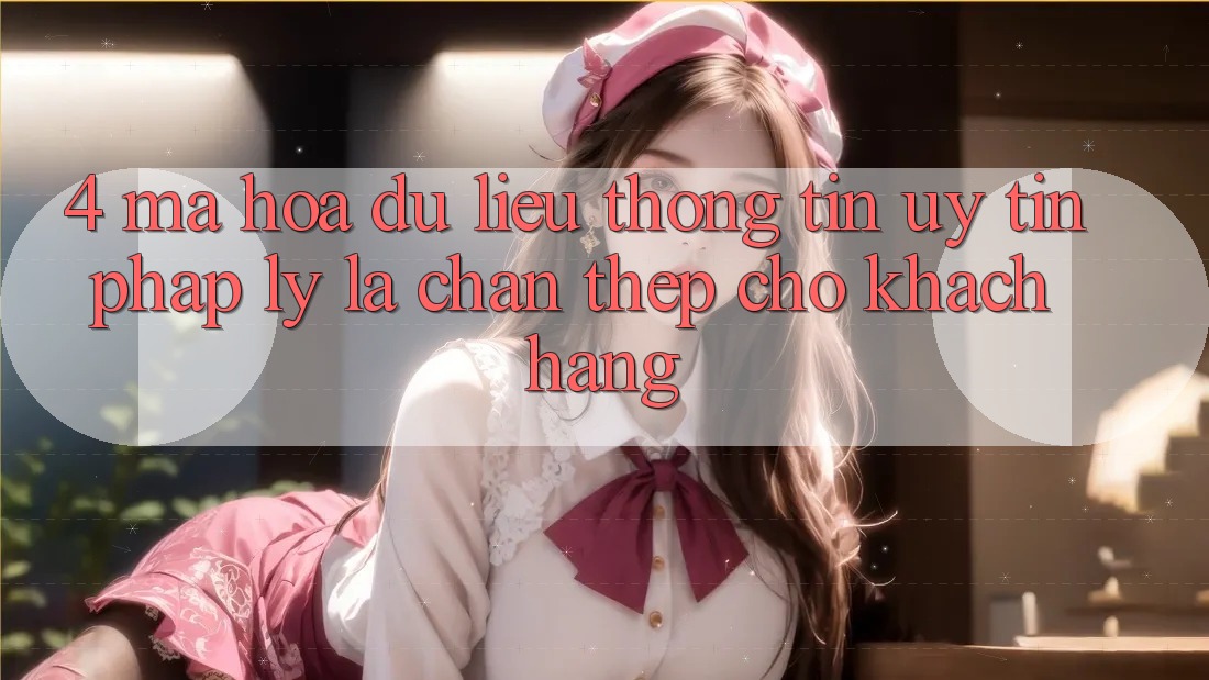 4. Mã hóa dữ liệu Thông Tin & Uy Tín Pháp Lý: Lá Chắn Thép Cho Khách hàng