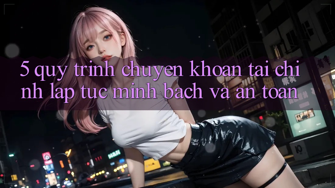 5. Quy Trình Chuyển khoản Tài Chính: Lập tức, Minh Bạch Và An Toàn