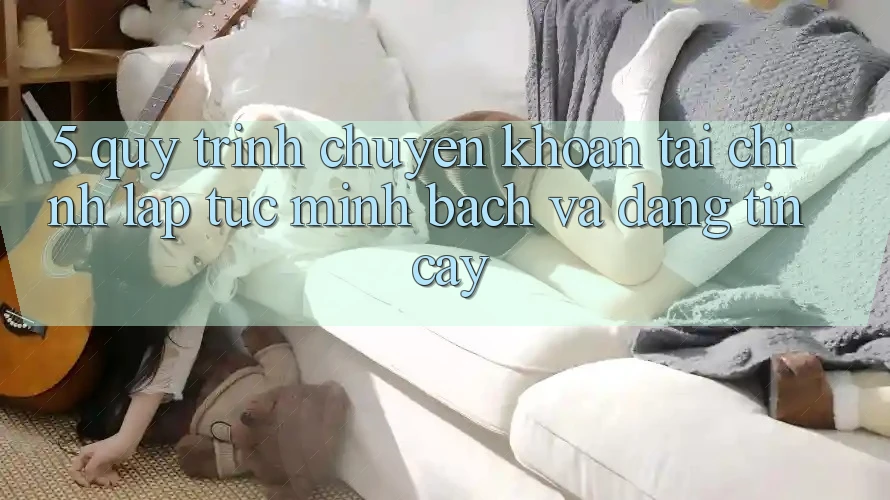 5. Quy Trình Chuyển khoản Tài Chính: Lập tức, Minh Bạch Và Đáng tin cậy
