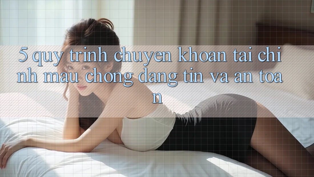 5. Quy Trình Chuyển khoản Tài Chính: Mau Chóng, Đáng tin Và An Toàn