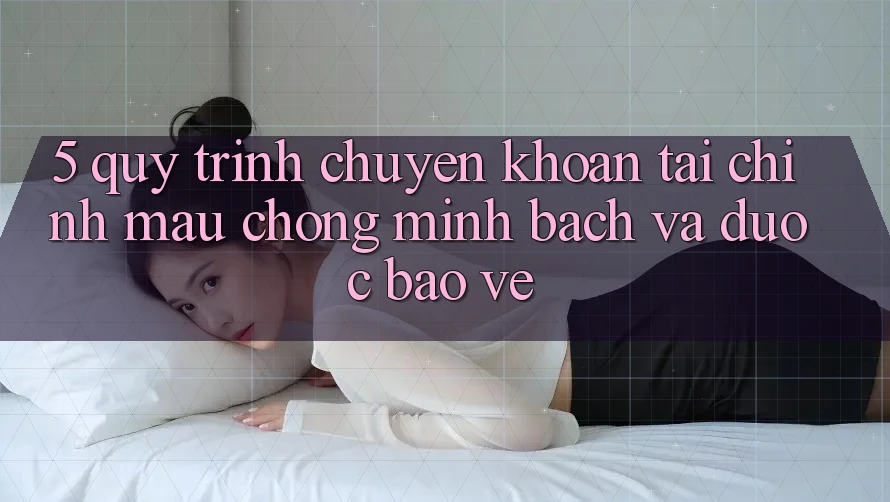 5. Quy Trình Chuyển khoản Tài Chính: Mau Chóng, Minh Bạch Và Được bảo vệ