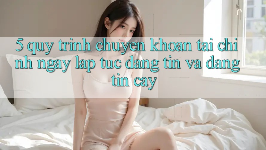 5. Quy Trình Chuyển khoản Tài Chính: Ngay lập tức, Đáng tin Và Đáng tin cậy