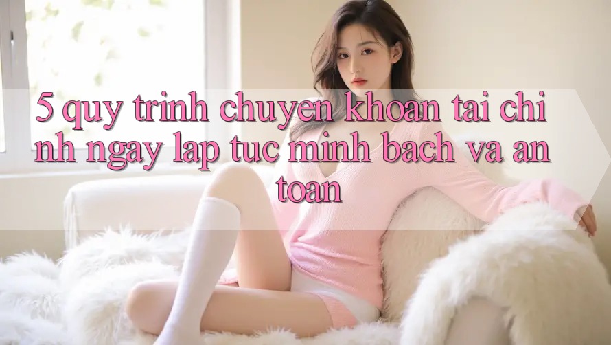 5. Quy Trình Chuyển khoản Tài Chính: Ngay lập tức, Minh Bạch Và An Toàn