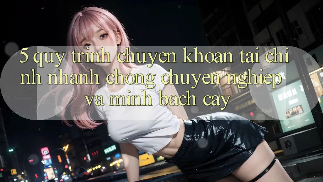 5. Quy Trình Chuyển khoản Tài Chính: Nhanh Chóng, Chuyên nghiệp Và Minh bạch cậy