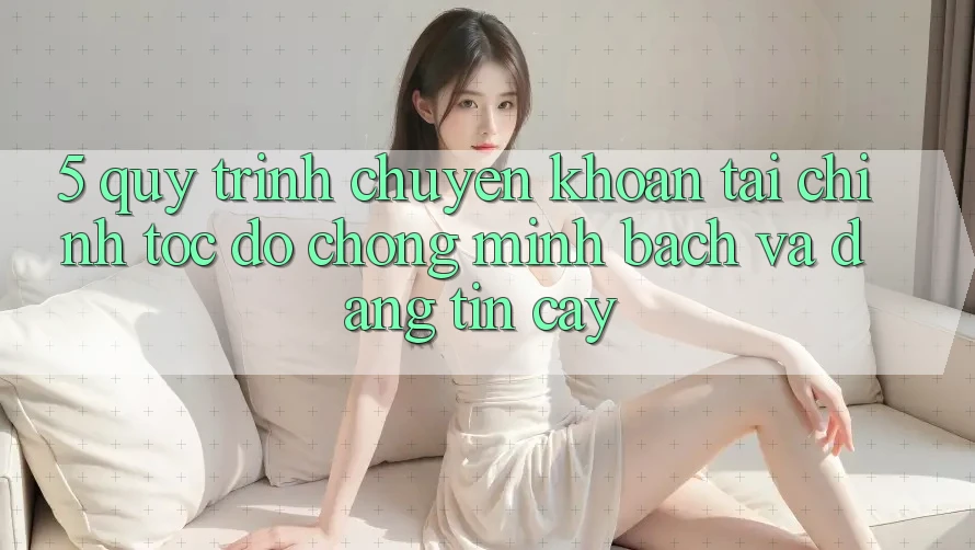 5. Quy Trình Chuyển khoản Tài Chính: Tốc độ Chóng, Minh Bạch Và Đáng tin cậy