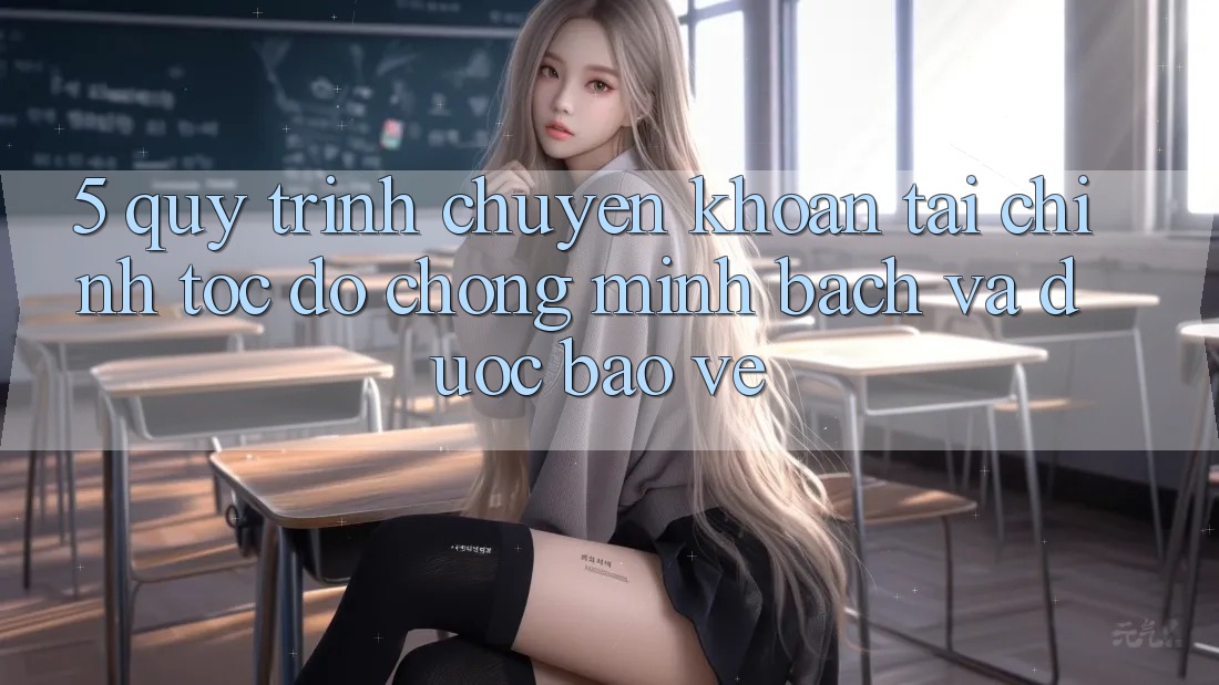 5. Quy Trình Chuyển khoản Tài Chính: Tốc độ chóng, Minh Bạch Và Được bảo vệ