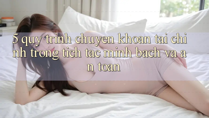 5. Quy Trình Chuyển khoản Tài Chính: Trong tích tắc, Minh Bạch Và An Toàn 5. Quy Trình Chuyển khoản Tài Chính: Trong tích tắc, Minh Bạch Và An Toàn