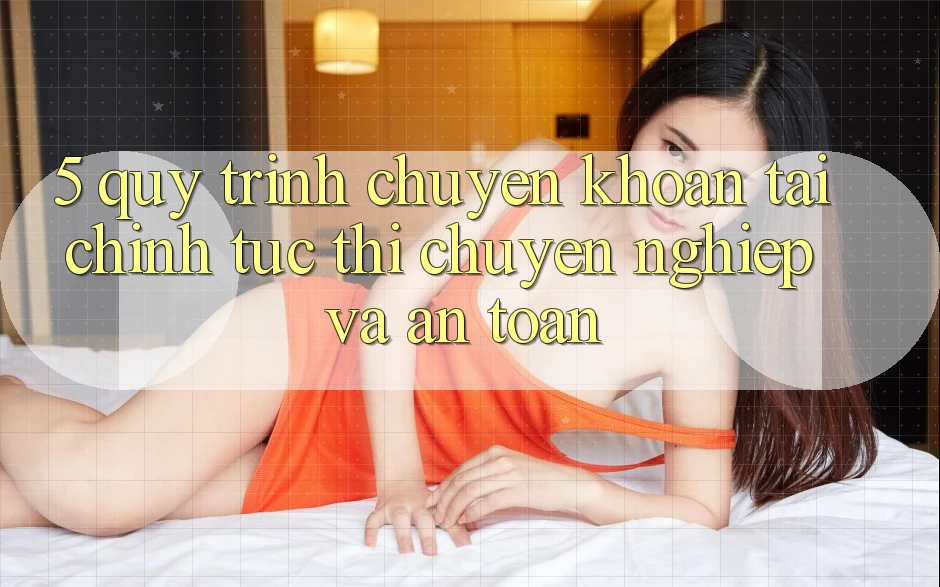 5. Quy Trình Chuyển khoản Tài Chính: Tức thì, Chuyên nghiệp Và An Toàn