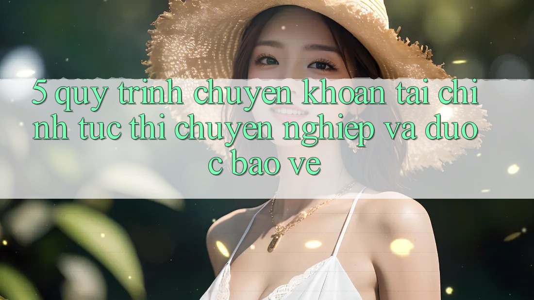 5. Quy Trình Chuyển khoản Tài Chính: Tức thì, Chuyên nghiệp Và Được bảo vệ