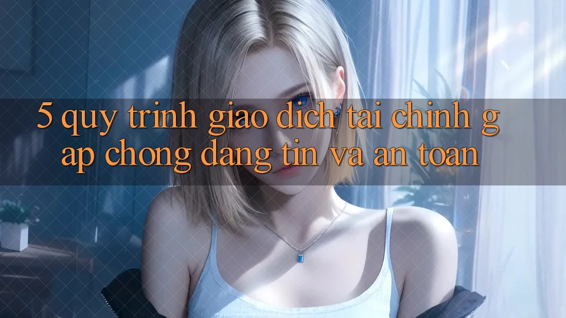 5. Quy Trình Giao Dịch Tài Chính: Gấp Chóng, Đáng tin Và An Toàn 5. Quy Trình Giao Dịch Tài Chính: Gấp Chóng, Đáng tin Và An Toàn