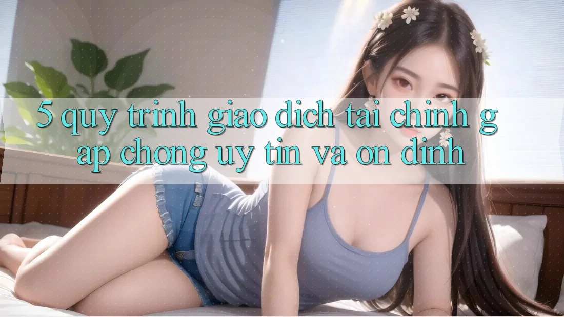 5. Quy Trình Giao Dịch Tài Chính: Gấp Chóng, Uy tín Và Ổn định
