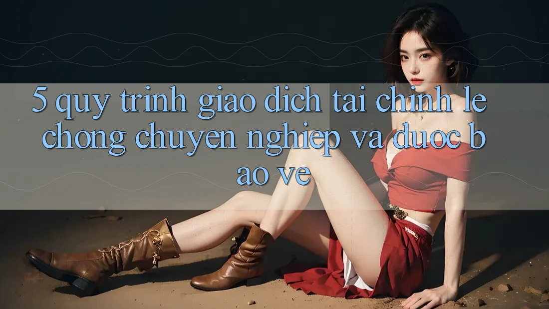 5. Quy Trình Giao Dịch Tài Chính: Lẹ Chóng, Chuyên nghiệp Và Được bảo vệ