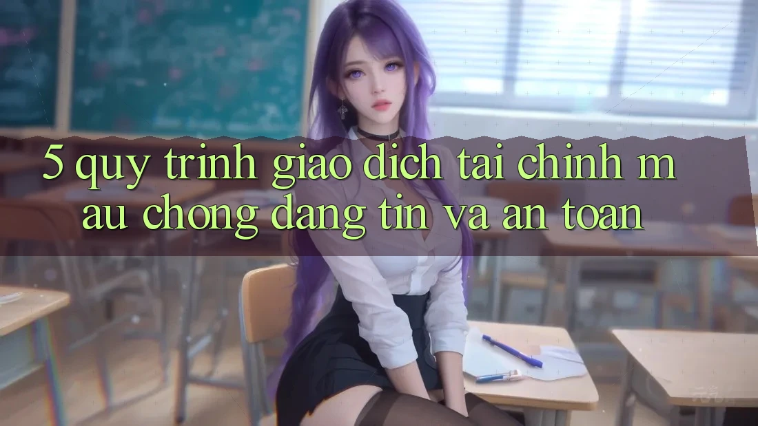 5. Quy Trình Giao Dịch Tài Chính: Mau Chóng, Đáng tin Và An Toàn 5. Quy Trình Giao Dịch Tài Chính: Mau Chóng, Đáng tin Và An Toàn