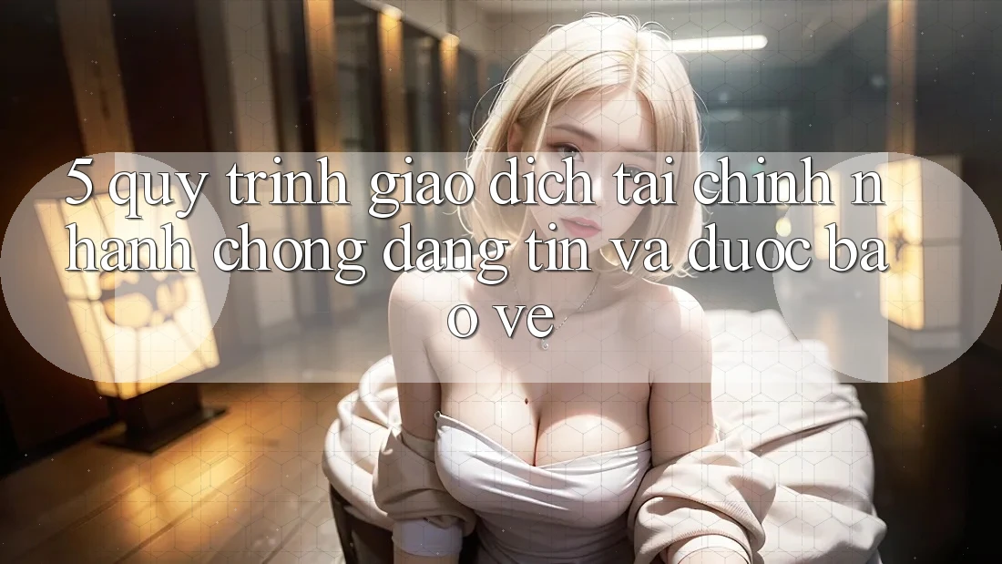 5. Quy Trình Giao Dịch Tài Chính: Nhanh chóng, Đáng tin Và Được bảo vệ 5. Quy Trình Giao Dịch Tài Chính: Nhanh chóng, Đáng tin Và Được bảo vệ