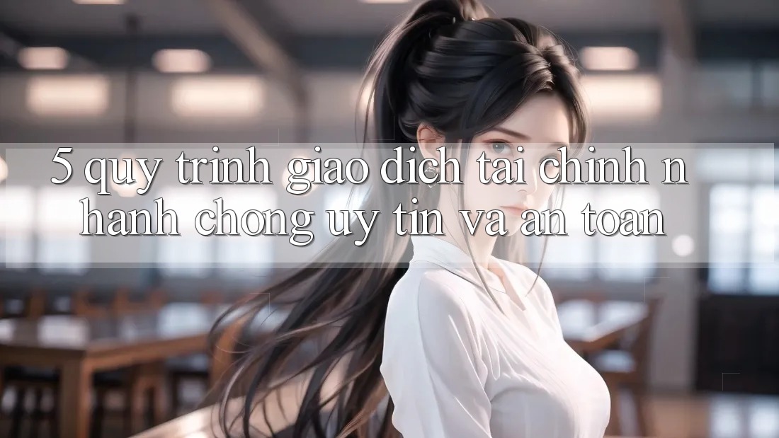 5. Quy Trình Giao Dịch Tài Chính: Nhanh chóng, Uy tín Và An Toàn