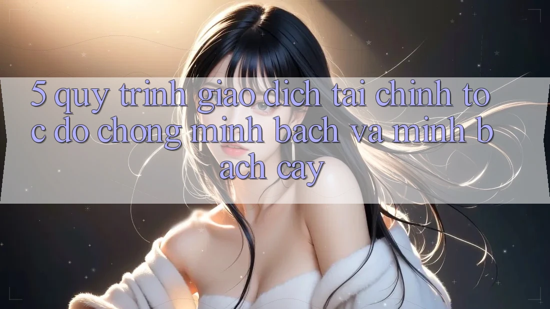 5. Quy Trình Giao Dịch Tài Chính: Tốc độ Chóng, Minh Bạch Và Minh bạch cậy 5. Quy Trình Giao Dịch Tài Chính: Tốc độ Chóng, Minh Bạch Và Minh bạch cậy
