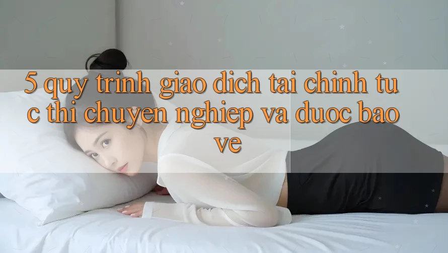 5. Quy Trình Giao Dịch Tài Chính: Tức thì, Chuyên nghiệp Và Được bảo vệ