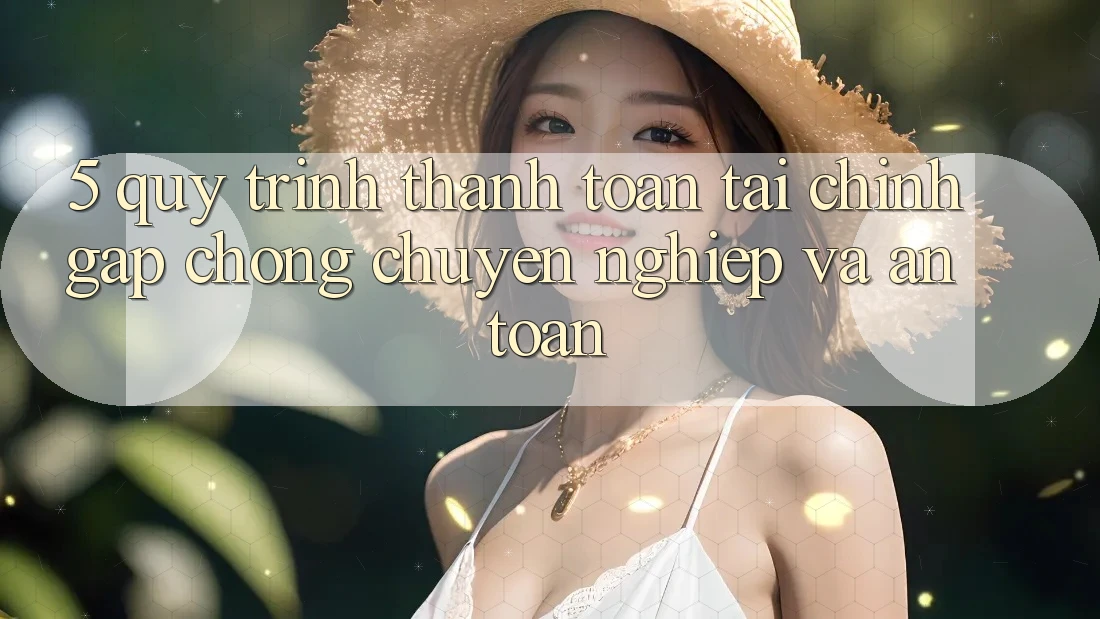 5. Quy Trình Thanh toán Tài Chính: Gấp Chóng, Chuyên nghiệp Và An Toàn