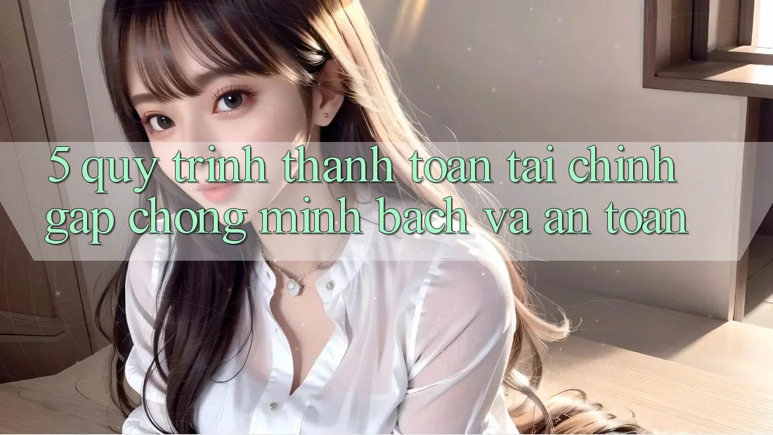 5. Quy Trình Thanh toán Tài Chính: Gấp Chóng, Minh Bạch Và An Toàn
