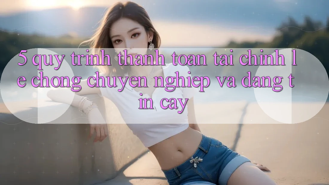 5. Quy Trình Thanh toán Tài Chính: Lẹ Chóng, Chuyên nghiệp Và Đáng tin cậy