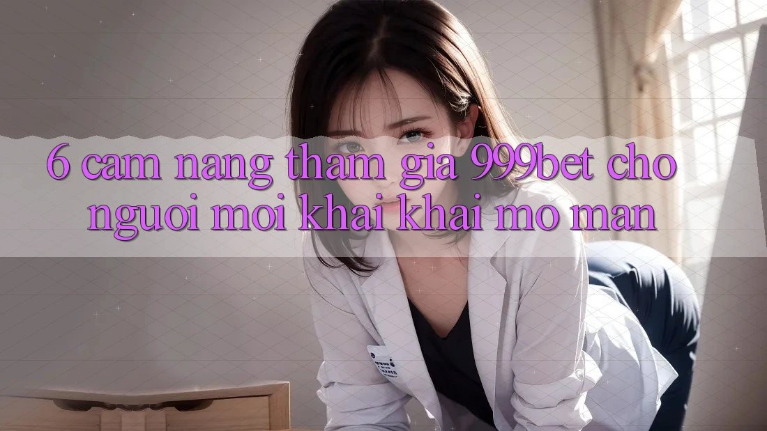 6. Cẩm nang Tham Gia 999bet Cho Người Mới Khai khai mở màn