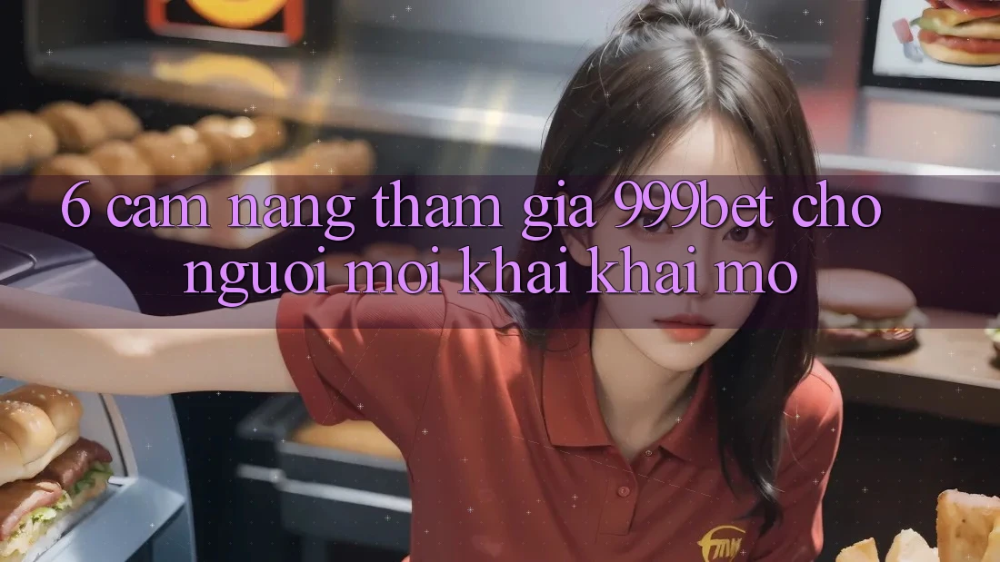 6. Cẩm nang Tham Gia 999bet Cho Người Mới Khai khai mở