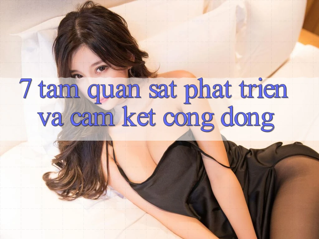 7. Tầm Quan sát Phát Triển Và Cam Kết Cộng Đồng 7. Tầm Quan sát Phát Triển Và Cam Kết Cộng Đồng