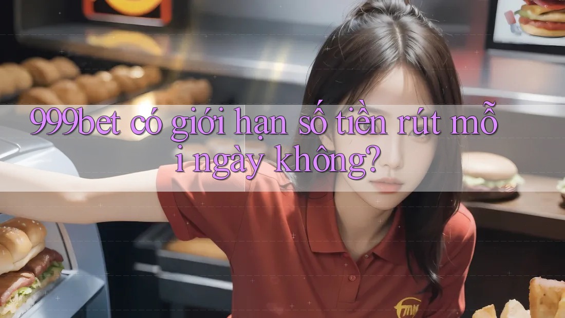 999bet có giới hạn số tiền rút mỗi ngày không?
