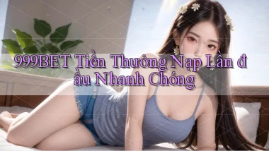 999bet  tiền thưởng nạp lần đầu nhanh chóng
