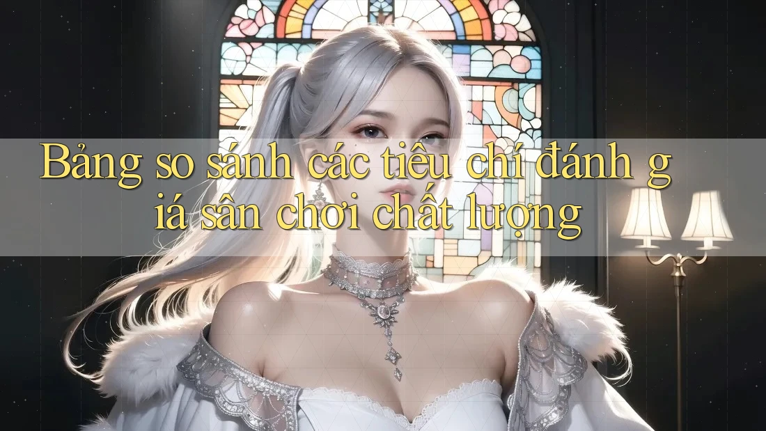 Bảng so sánh các tiêu chí đánh giá sân chơi chất lượng