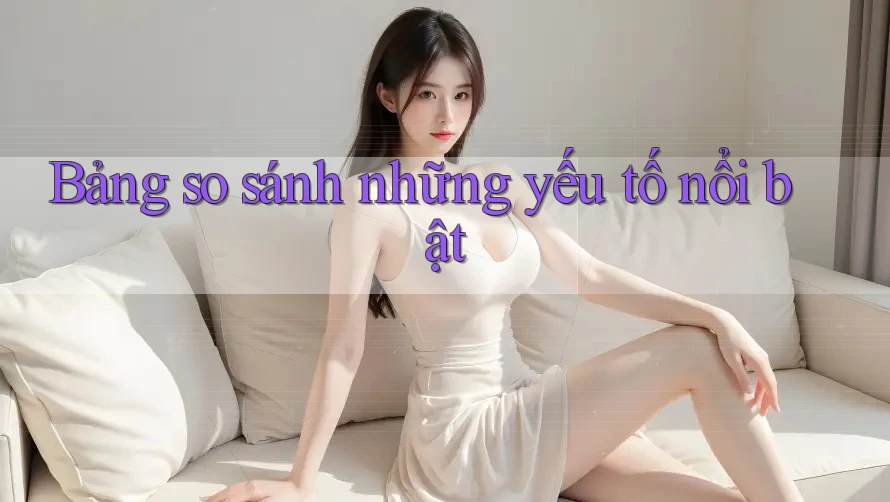 Bảng so sánh những yếu tố nổi bật Bảng so sánh những yếu tố nổi bật