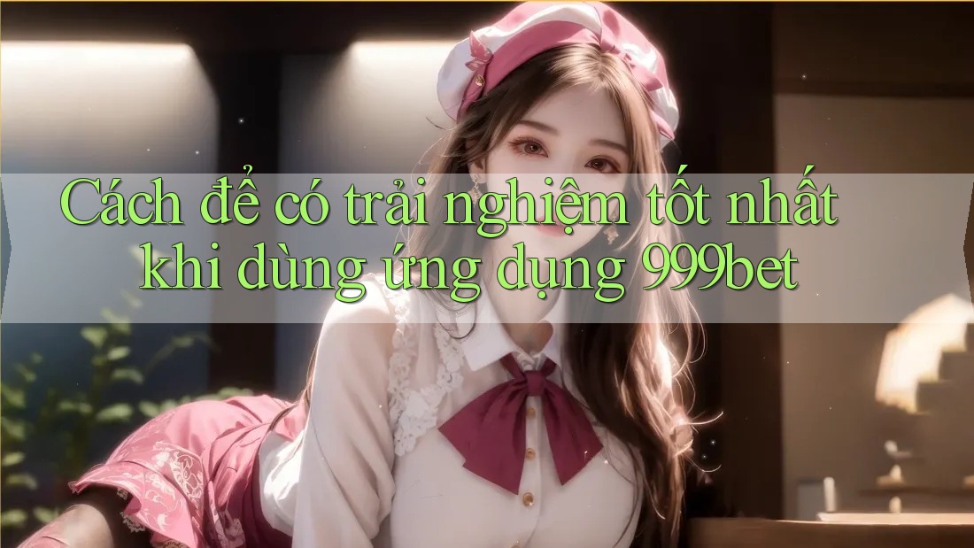 Cách để có trải nghiệm tốt nhất khi dùng ứng dụng 999bet