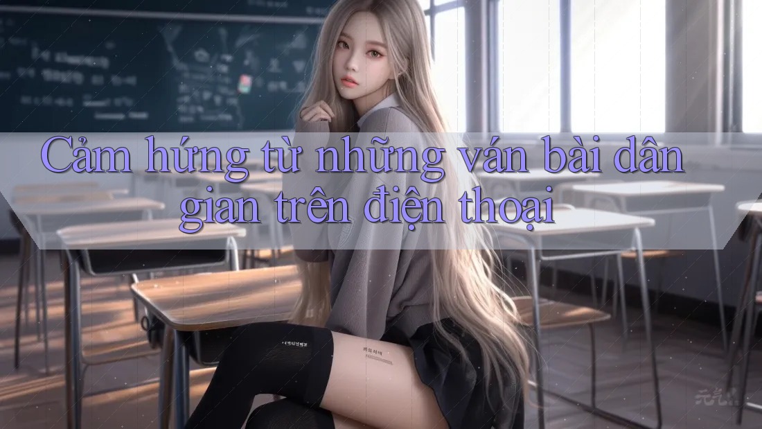 Cảm hứng từ những ván bài dân gian trên điện thoại