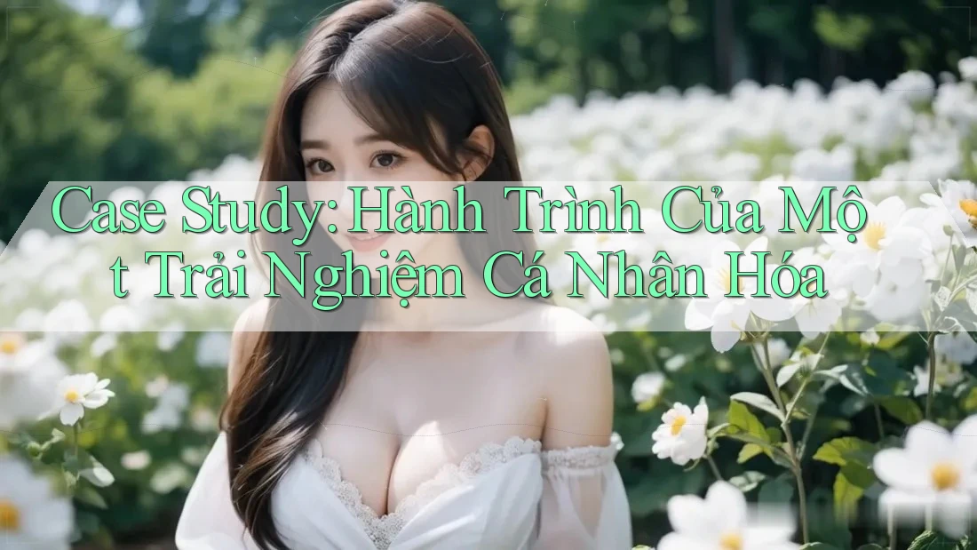Case Study: Hành Trình Của Một Trải Nghiệm Cá Nhân Hóa